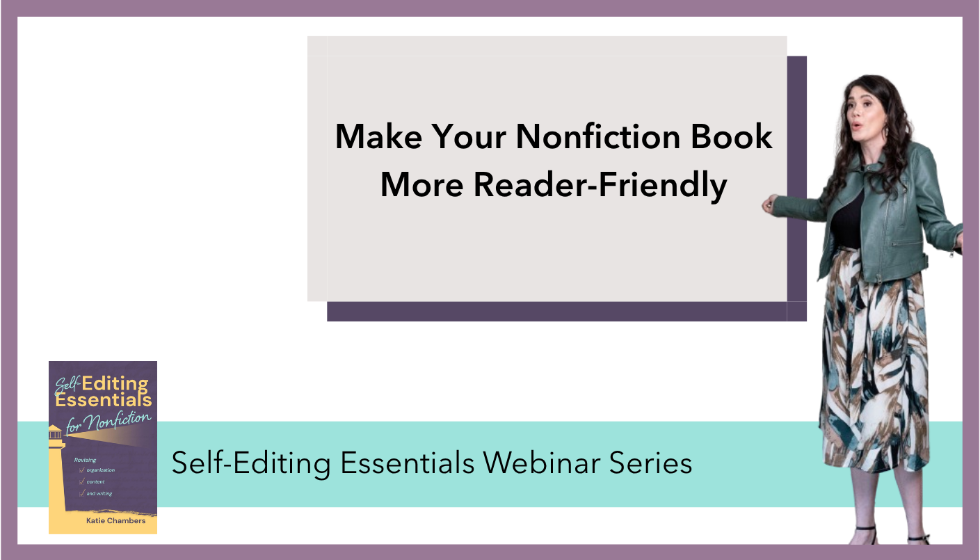 Make Your Nonfiction Book More Reader-Friendly